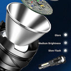 Rechargeable Tactical LED Flashlight Bright Torch for Camping & Emergencies