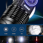 Rechargeable Tactical LED Flashlight Bright Torch for Camping & Emergencies