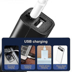 Mini USB Rechargeable Flashlight Power Bank Torch for Mobile Charging