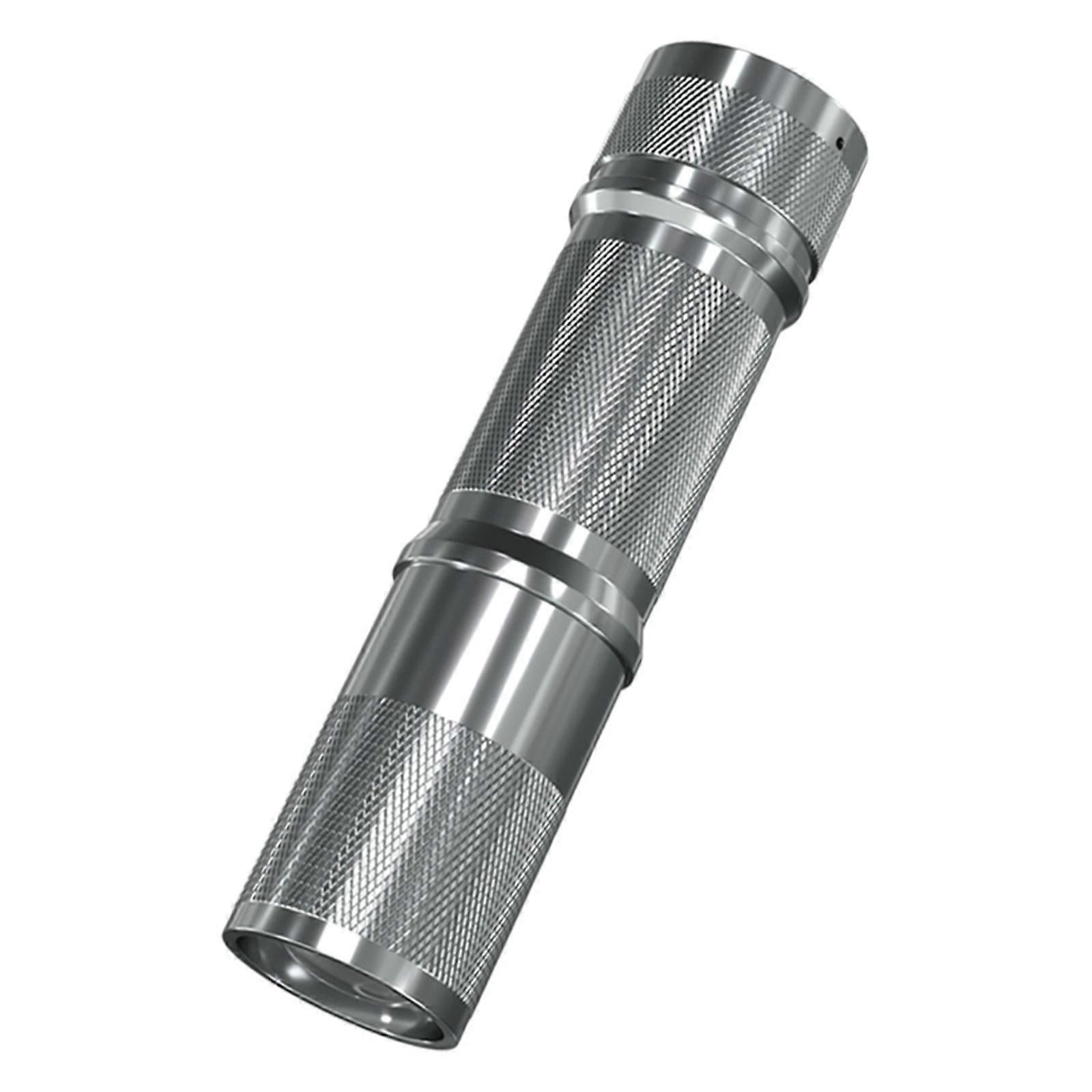 Aluminium Alloy LED Flashlight Super Bright Zoomable Rechargeable Torch (1pc)