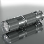 Aluminium Alloy LED Flashlight Super Bright Zoomable Rechargeable Torch (1pc)