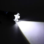 Super Bright Zoomable Flashlight USB Rechargeable Waterproof Aluminum Outdoor Torch