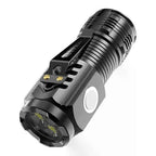 Camping Flashlight USB Rechargeable Outdoor Torch with Emergency Light