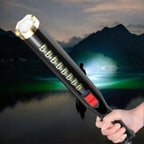 High Lumen Zoomable Flashlight Rechargeable LED Torch for Outdoor & Emergency