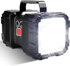 Rechargeable LED Spotlight Flashlight High Power Torch with Focus Beam