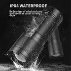 Ultra-Bright Handheld Flashlight Rechargeable Zoomable Tactical Torch