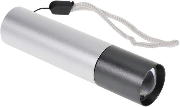 Mini LED Flashlight Side Light Charging Portable Pocket Torch