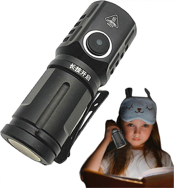 Rechargeable LED Flashlight with  Bright Torch for Camping, Hiking, Outdoor, Home Use