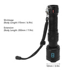 Bright LED Flashlight Emergency Torch for Daily Carry or Outdoor Use