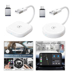 Lightweight Wireless CarPlay Adapter, Portable Wired to Wireless Converter