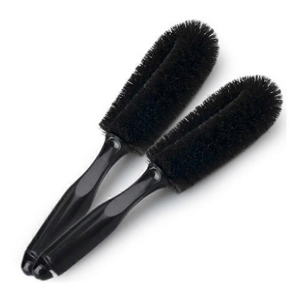2pcs Bike & Motorcycle Cleaning Brushes for Wheels & Chain