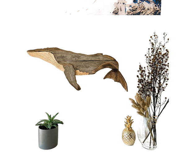 Animal Ornament Practical Realistic Wood Marine Element