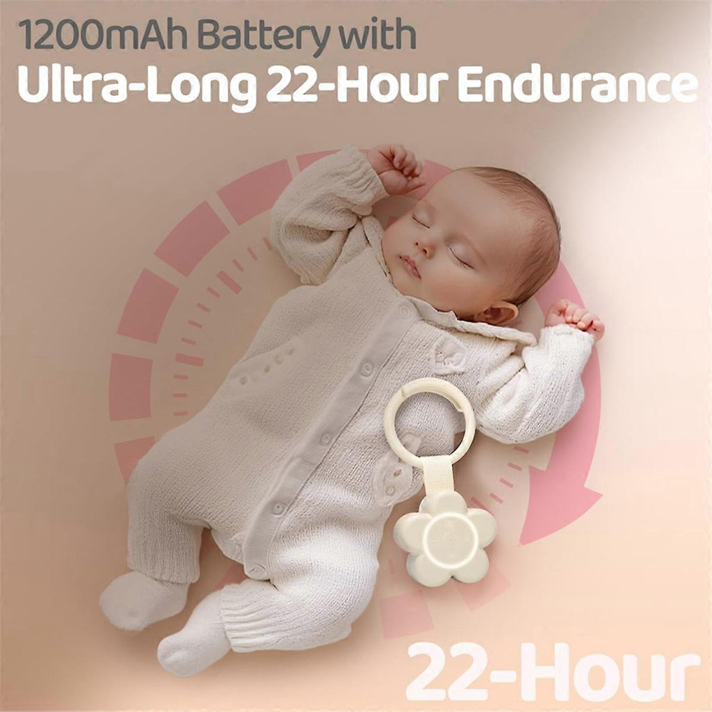 Portable Rechargeable White Noise Machine Babies Travel Sound Soother