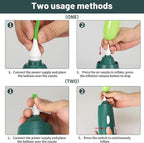 Electric Balloon Pump 30W Portable Air Inflator for Long Balloons Party
