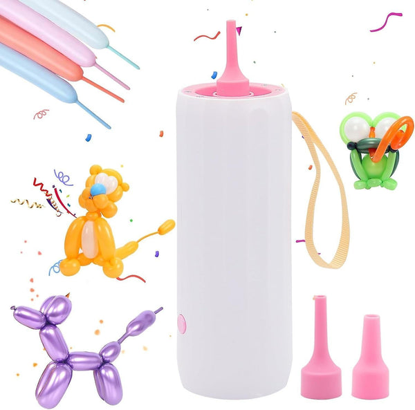 Electric Balloon Pump Portable Air Inflator Blower Machine for Birthday Party