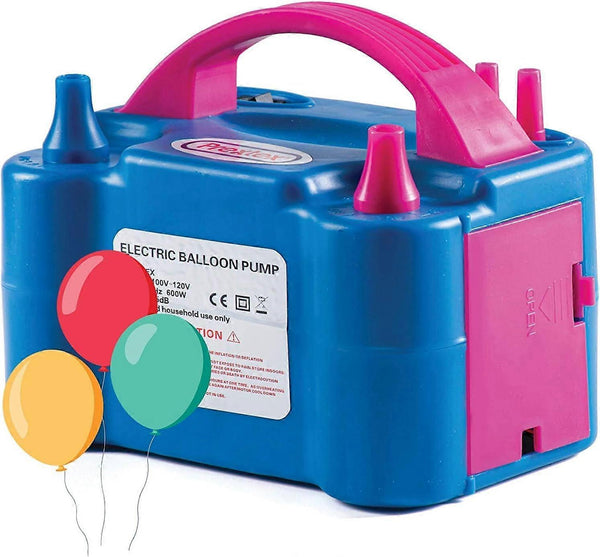 Premium Electric Balloon Pump Double Nozzle Helium-Free Inflator for Parties