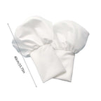 Detachable Wedding Arm Sleeves White Ruffle Bridal Gloves