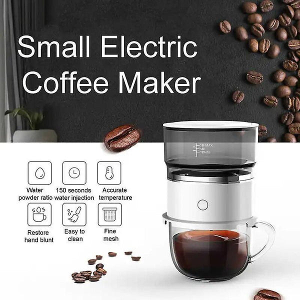 Portable Mini Pressure Coffee Maker Automatic & Manual for Car Travel Home