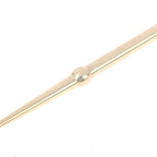 Brass Face & Eye Reflexology Massage Pen, Ear Acupoint Guasha Detecting Stick (1pc)