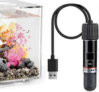 Mini USB Aquarium Warmer 10W Thermostat Rod Rechargeable Compact Heating Tool