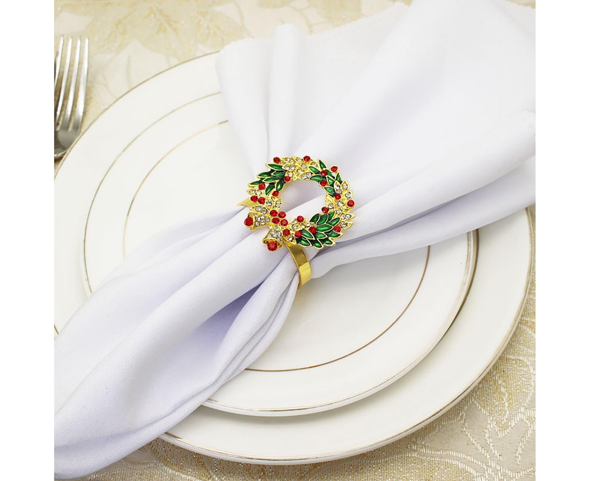 Napkin Buckles Set-Multicolor