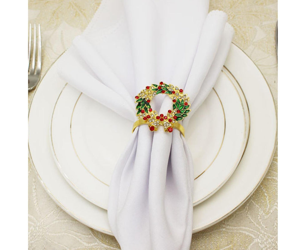 Napkin Buckles Set-Multicolor