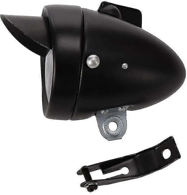 Retro Metal Case Bike Front Light - LED, Battery Powered (AAA not included)