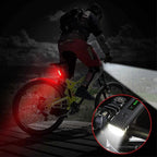 USB Rechargeable Bike Light Set - LED Front & Tail Light