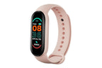 Bluetooth Smart Fitness Bracelet Heart Rate Monitor Watch Wristband Fitness Tracker Health Tracker with Sleep Tracker for Women Men
