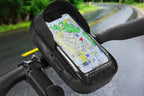Bike Frame Bag Waterproof Bike Phone Mount Holder Bikes Accessories Gifts - Black