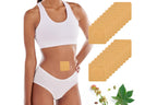 100PCS Disposable Castor Oil Patches Self-Adhesive Castor Oil Pack Belly Wrap for Waist Back Neck Arm