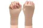 1Pair Wrist Brace Glove Sport Wrist Support for Fitness Weightlifting Skin Tone - S