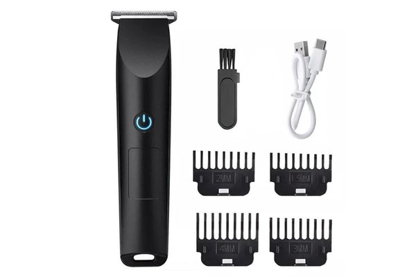Cordless Hair Clippers for Men Trimmers Set - Black