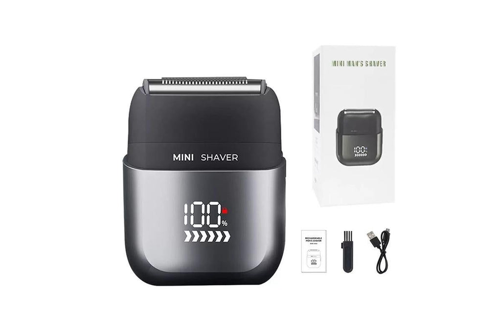 Portable USB Rechargeable Foil Shaver for Men Mini Travel Electric Shaver