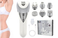 7 in 1 Epilator Hair Removal for Women Face Massage and Body Exfoliator