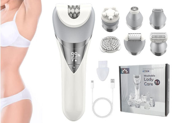 7-in-1 Women's Epilator & Hair Removal Kit