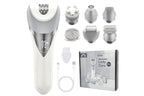 7 in 1 Epilator Hair Removal for Women Face Massage and Body Exfoliator