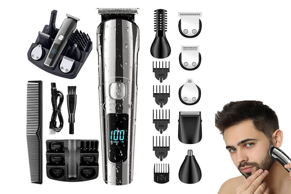 Beard Trimmer for Men Electric Razor & Shaver