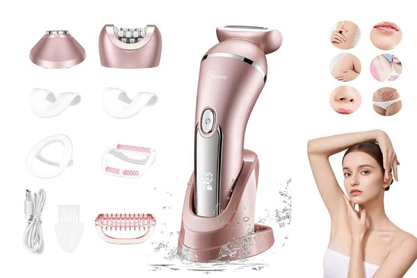 3 in 1 Epilator Electric Razors Kit Electric Shaver for for Women