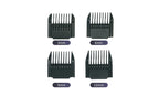 Hair Clippers for Men Professional Cordless Barber Clippers Cutting Mens Hair Trimmer with 4 Guards Mens Cutting Kit -Grey