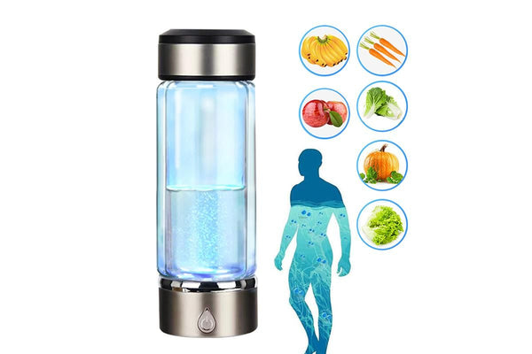 Portable Rechargeable Hydrogen Rich Water Generator Bottle for Health Life