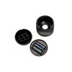 Set of 2Pcs Rotatable Battery Operated Motion Sensor Light -White and Black