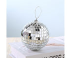 Silver Reflective Balls-Silver 10cm