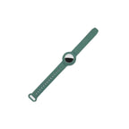 Silicone Airtag Wristband Green