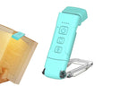 USB Rechargeable Book Light Bookmark Lamp with 3 Colors and 5 Brightness-White
