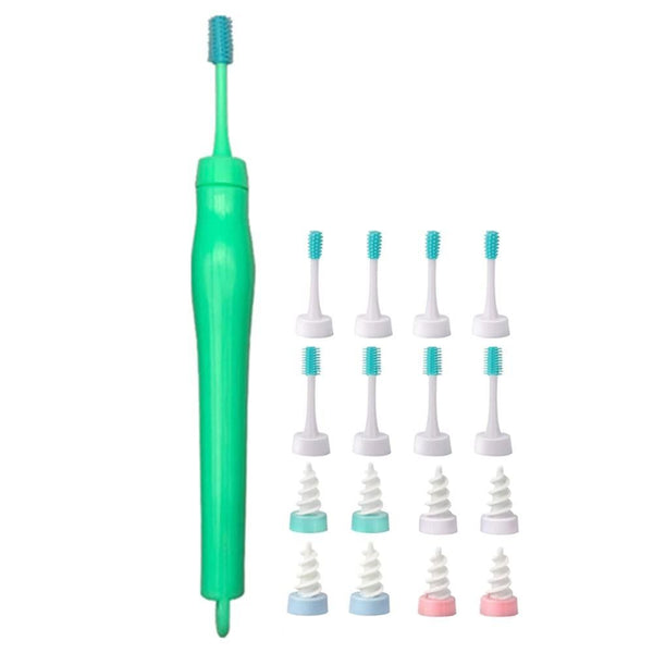 16pcs Ear Wax Remover Tool -Green