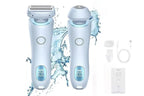 2Pcs Dusk Glide Pro 3.0 Dusk Razor For Women Electric Waterproof Shaver Duskofficial Razor-Blue