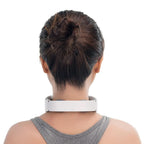 2pcs Neck Massager with Heat Portable Cordless 6 Modes 9 Levels Electric Neck Massage Tool