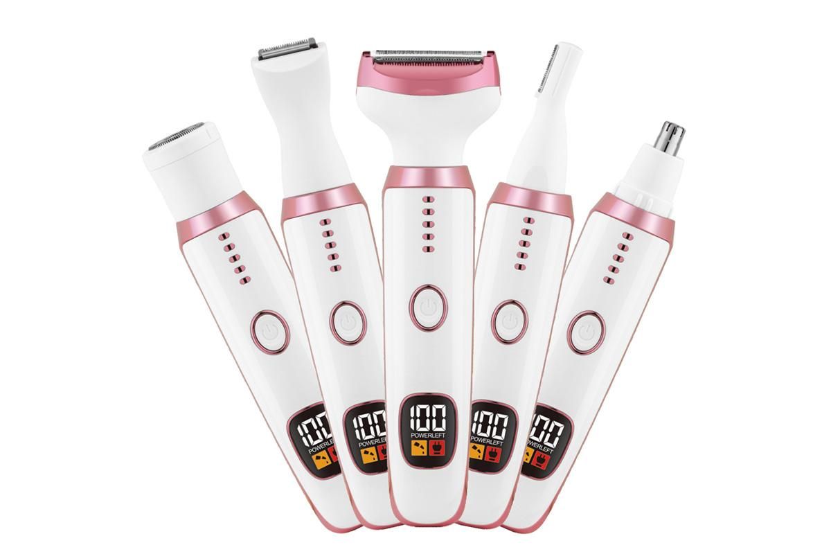 5 In 1 Electric Razor Shavers For Women Bikini Trimmer Face Razors Eyebrow Trimmer