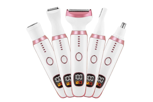 Women's 5-in-1 Rechargeable Electric Razor